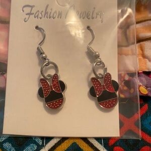 Minnie Mouse earrings